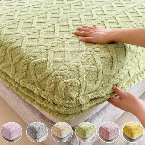 Cozy Velvet Bed Sheets