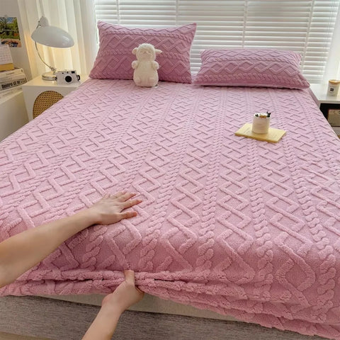 Cozy Velvet Bed Sheets