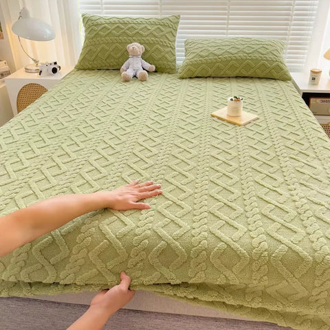 Cozy Velvet Bed Sheets
