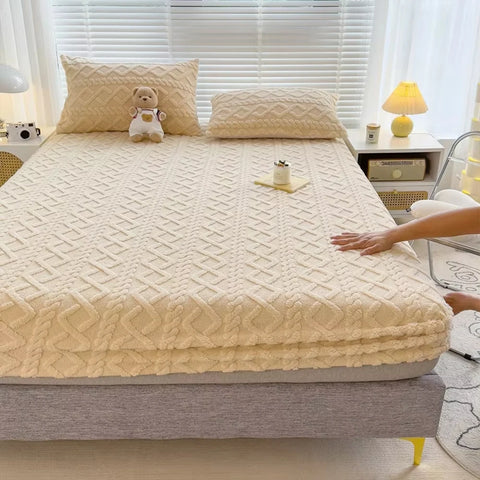 Cozy Velvet Bed Sheets