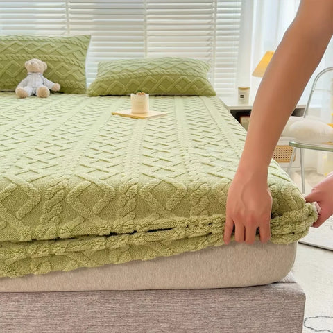 Cozy Velvet Bed Sheets