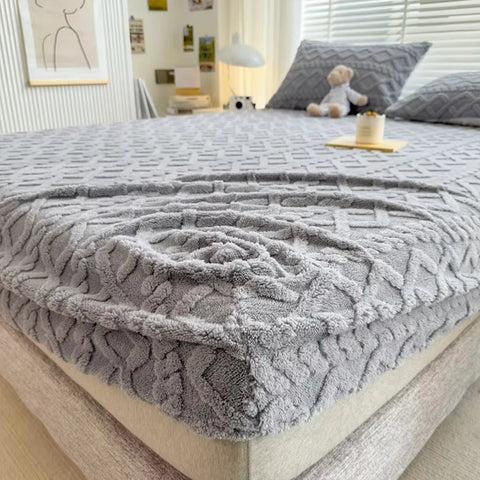 Cozy Velvet Bed Sheets