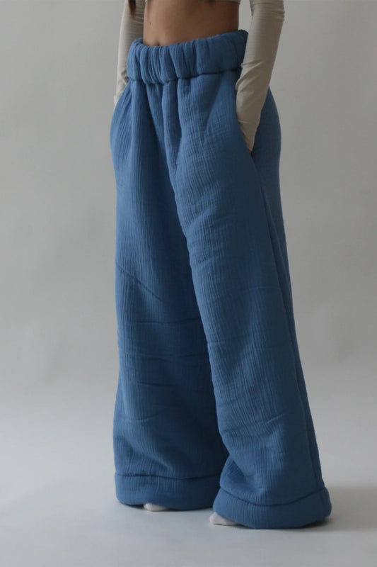 Blanket Sweatpants - Blue
