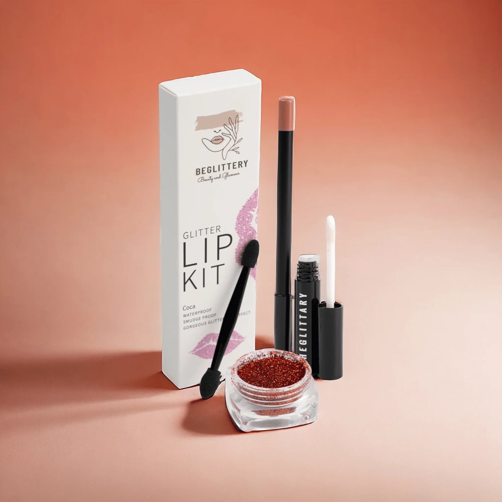 Pretty Glitter Lip Kit