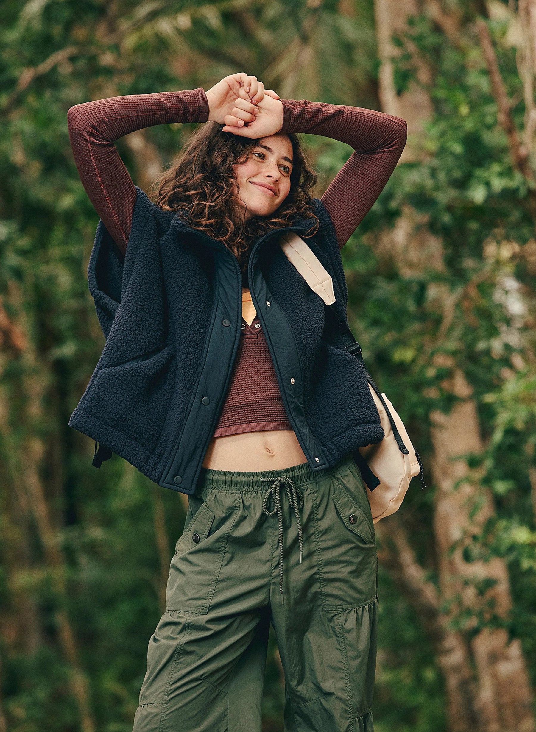 Warm Sherpa Fleece Vest