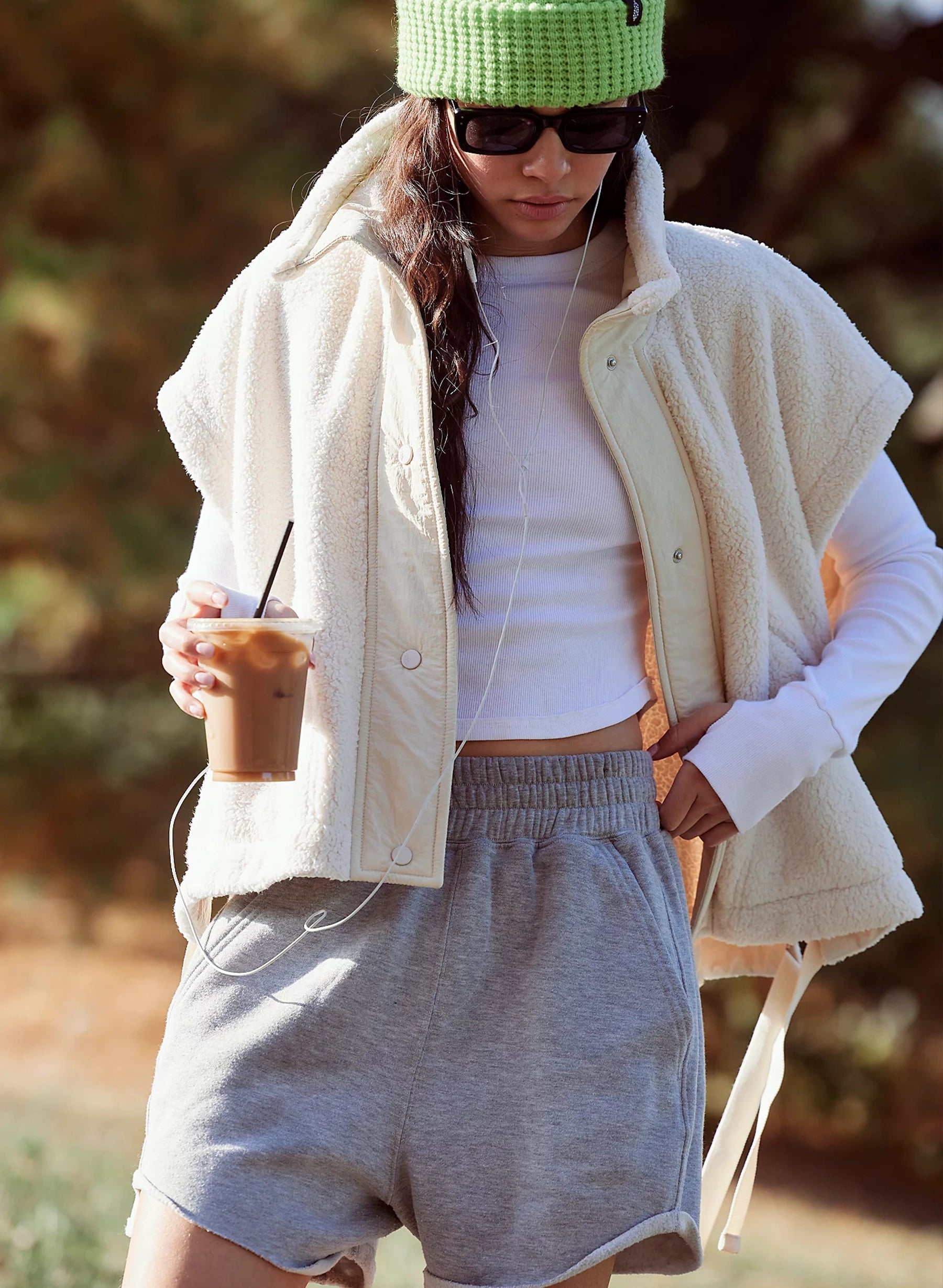 Warm Sherpa Fleece Vest