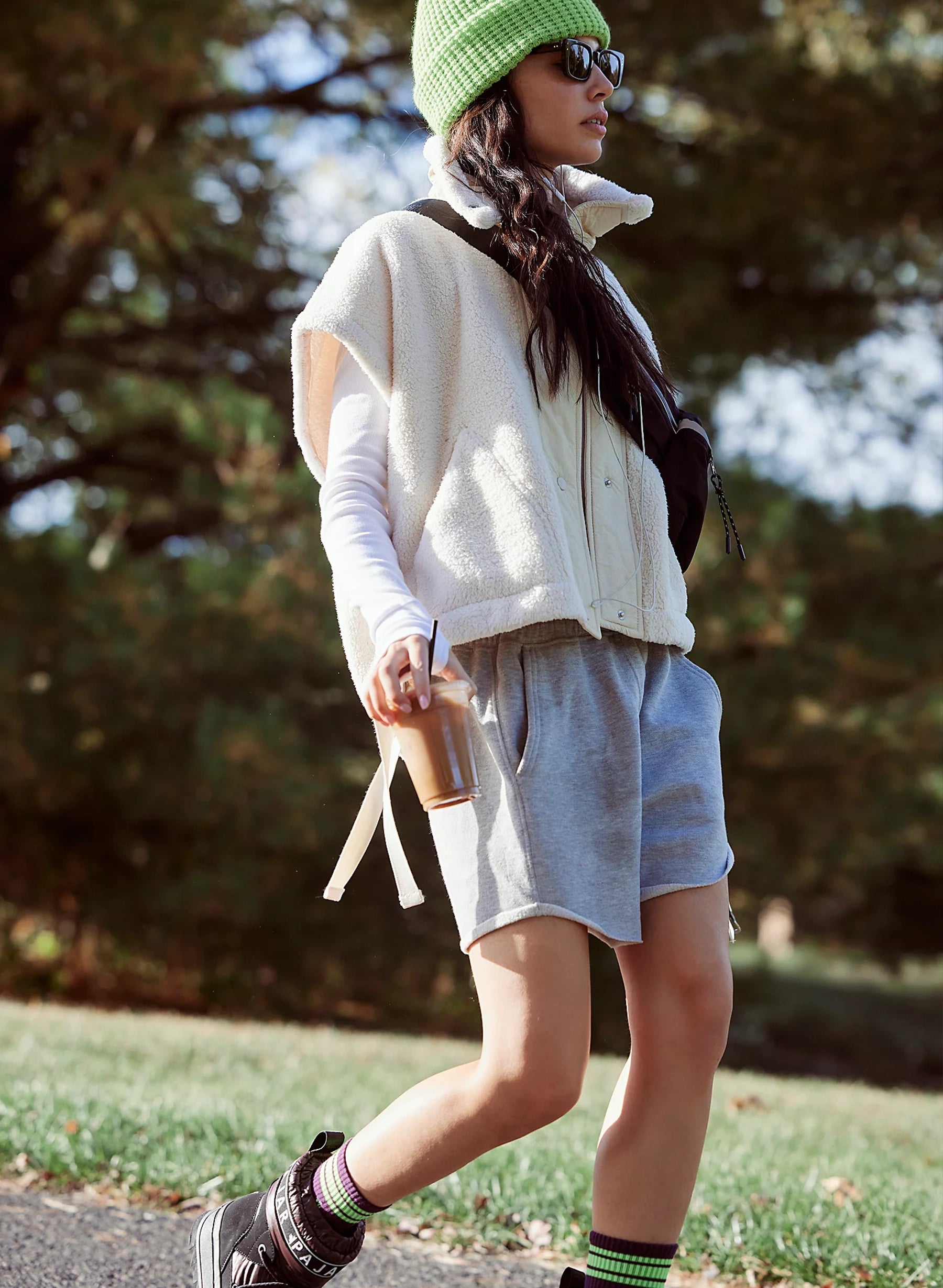 Warm Sherpa Fleece Vest