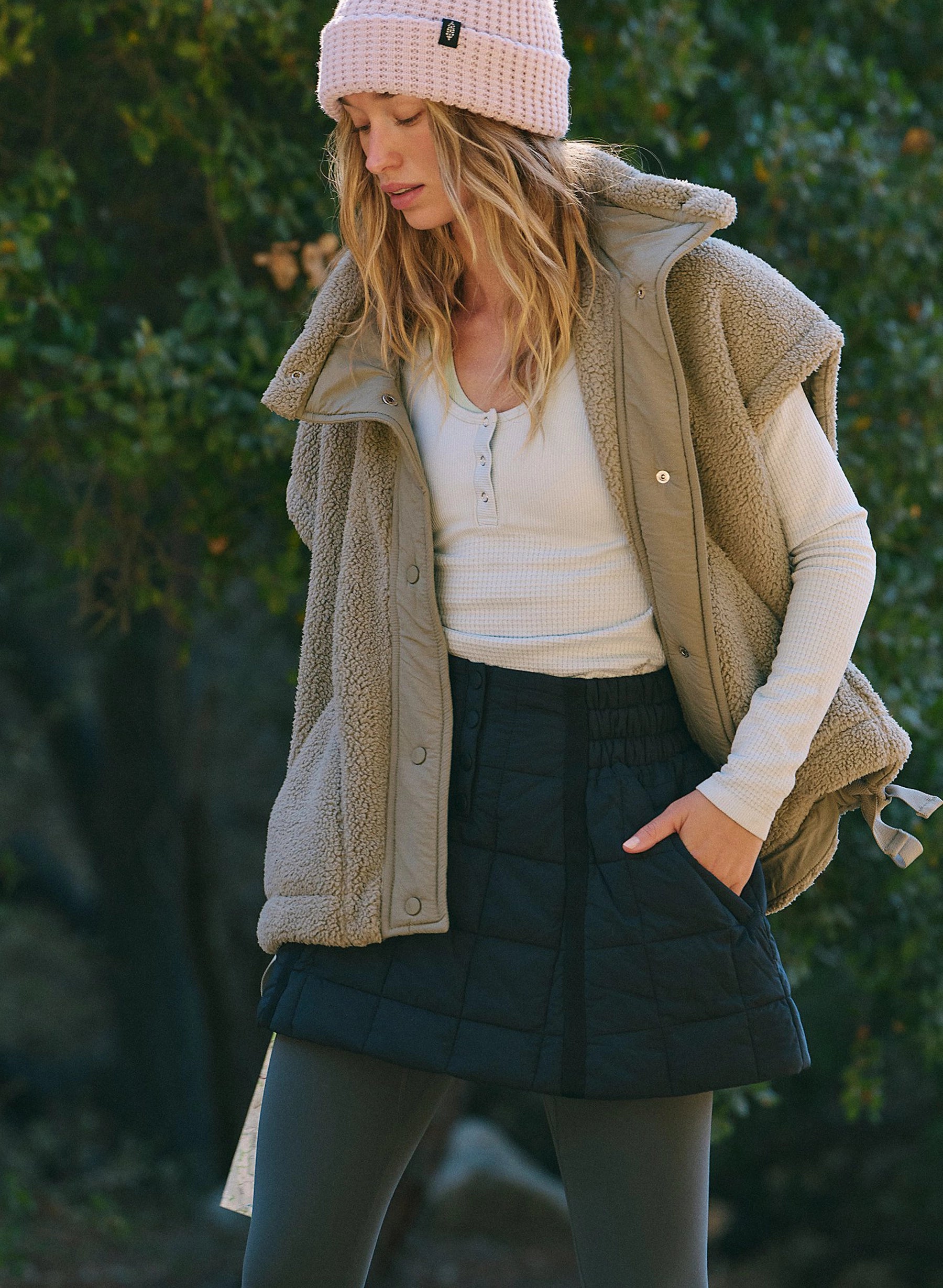 Warm Sherpa Fleece Vest