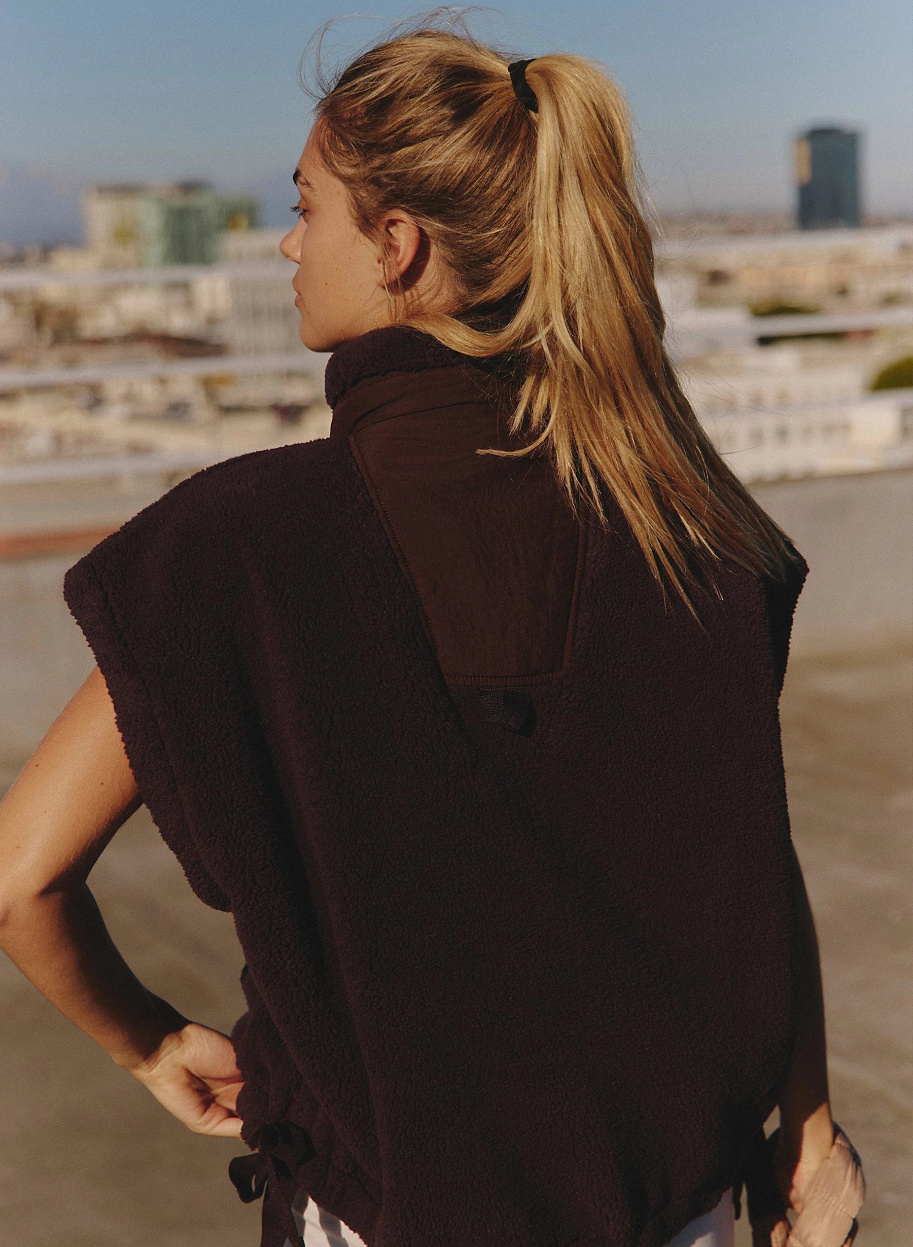 Warm Sherpa Fleece Vest