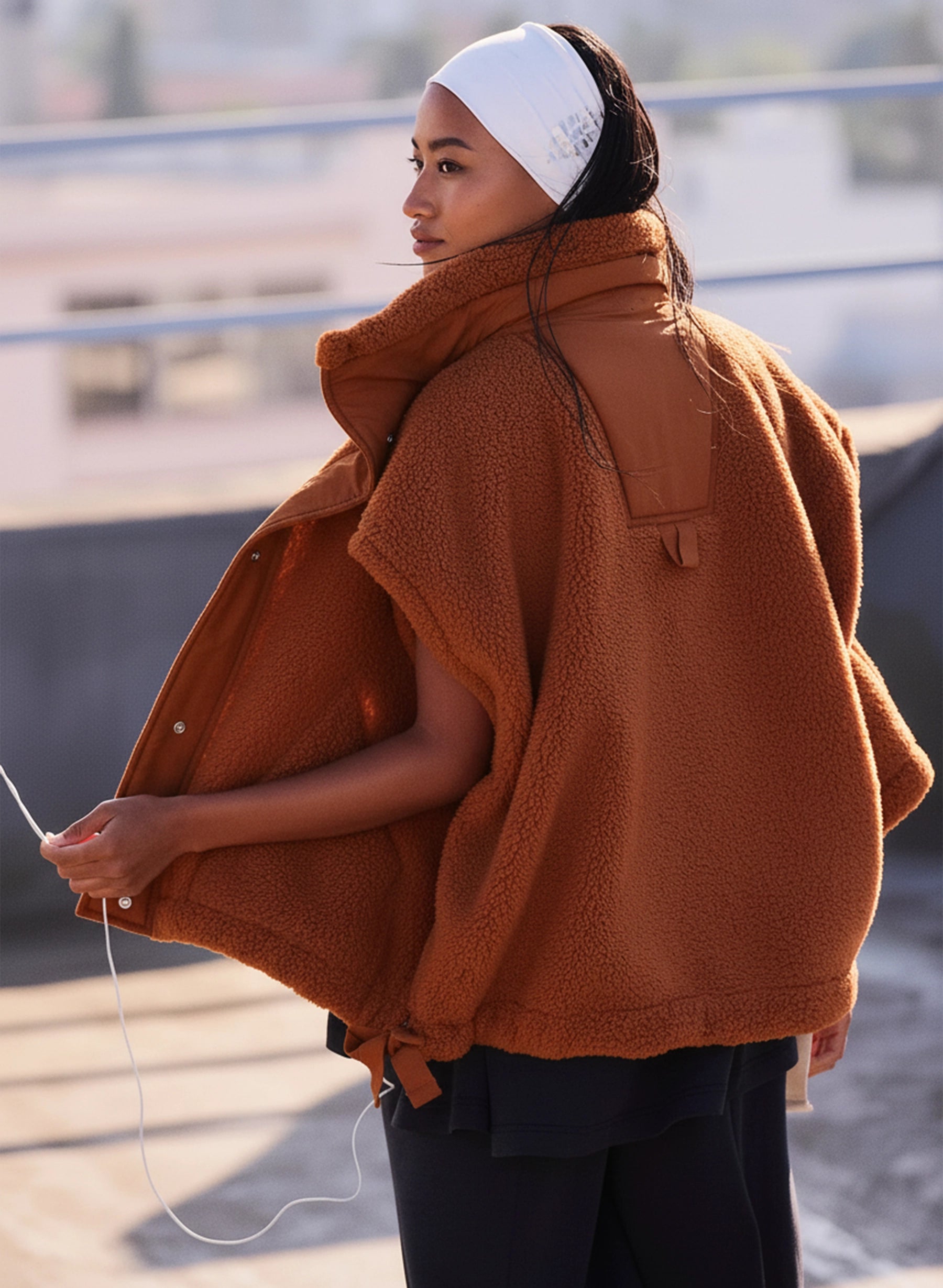 Warm Sherpa Fleece Vest