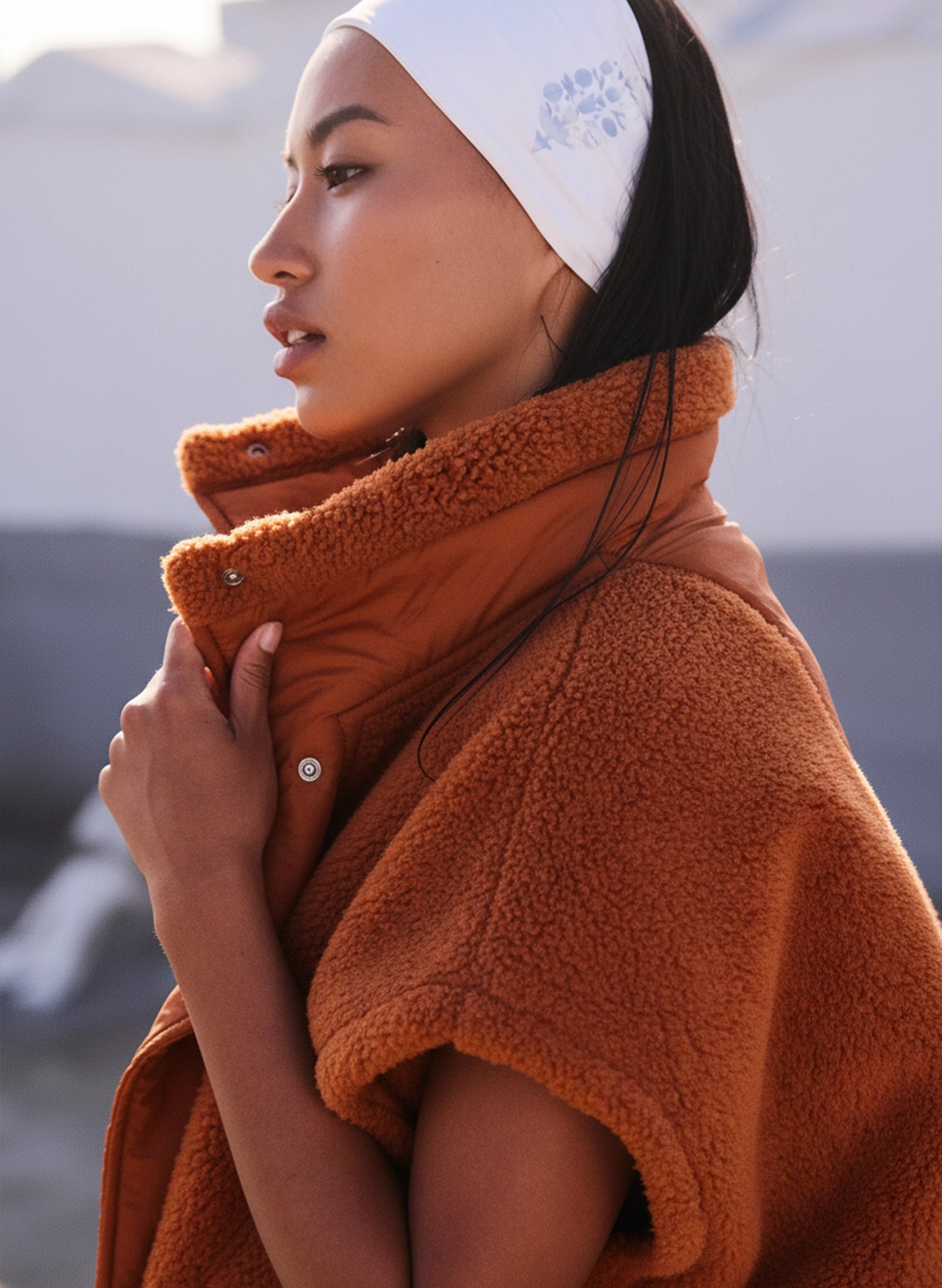 Warm Sherpa Fleece Vest
