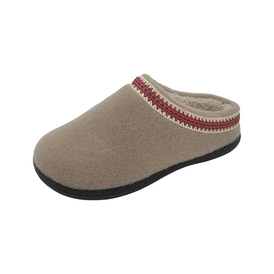 Wool Felt Clog Slippers